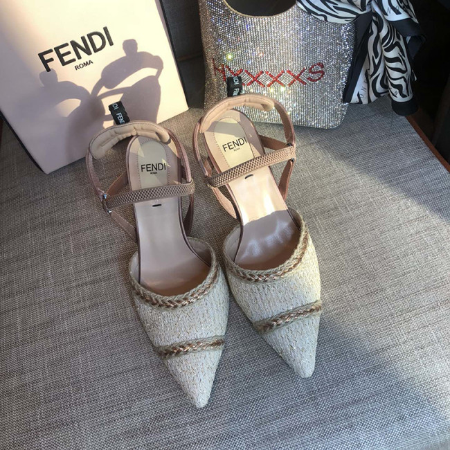 Fendi Womens Shoes Pump SLINGBACKS Whatapp