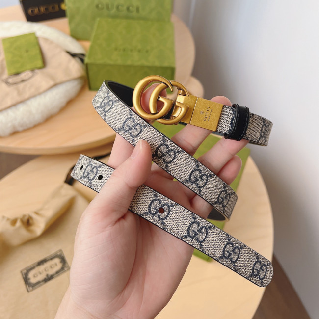 Gucci Womens Belt Luxury Brand Design Fashion Type with Original Box GG Marmont reversible thin belt Whatapp