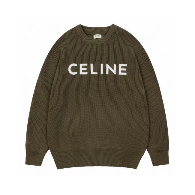 Celine Men Womens Sweater Luxury Brand Mens Knitwear Top Quality Whatapp