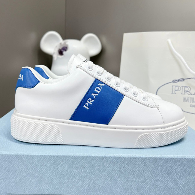 Prada Womens Shoes Casual Luxury Brand Breathable Prada sneakers with Original Box Whatapp