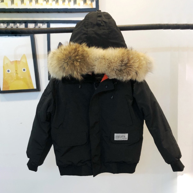 Canada Goose Langford Mens Winter Windprood Down Jackets Keep Warm 80% White Duck Down Whatapp