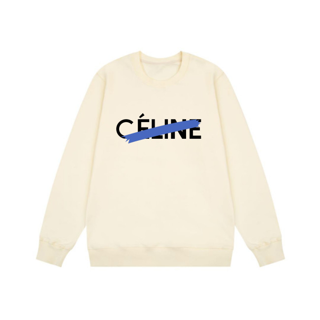 Celine Womens Mens Long Sleeve T Shirts Sweatshirt Luxury Brand Mens Sweatshirts Whatapp