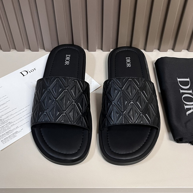 Dior Men Shoes Sandals Luxury Brand Fashion DIOR AQUA SANDAL Black Dior Oblique Jacquard with Original Box 3SA135ZSA_H969 Whatapp