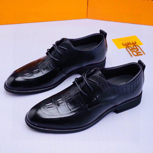 Louis Vuitton Men Shoes Business Luxury Brand LV Dress Shoes with Original Box Whatapp