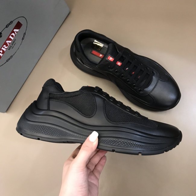 Prada Mens Shoes Sneakers Casual Shoes for Men Luxury Brand Breathable Fashion Sneakers with Original Box Whatapp