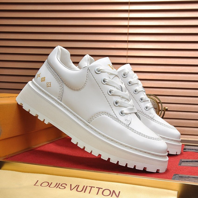 Louis Vuitton Men Shoes Fashion Casual Design Fashion Sneakers Luxury ABBESSES DERBY White 1A5XKZ Whatapp