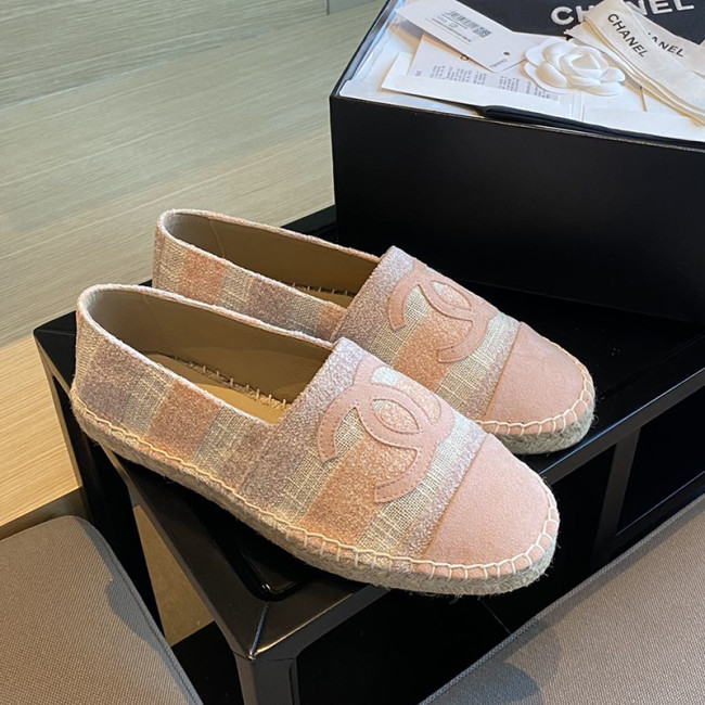 Chanel Women Shoes Fashion Espadrille Luxury Brand Casual Shoes for Women ESPADRILLE with Original Box Espadrilles Whatapp