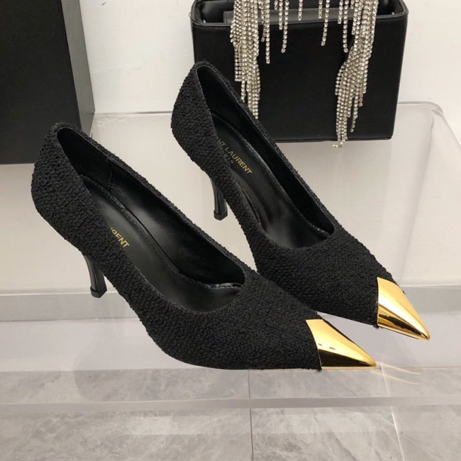 Saint Laurent YSL Womens Shoes Pumps Luxury Brand Fashion Shoes For Wedding or Party with Original box 8cm Heel Whatapp