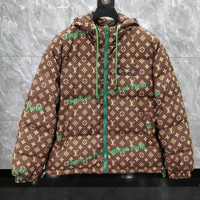 Louis Vuitton Design Mens Womens Winter Windprood Down Jackets Keep Warm 90% White Duck Down Whatapp