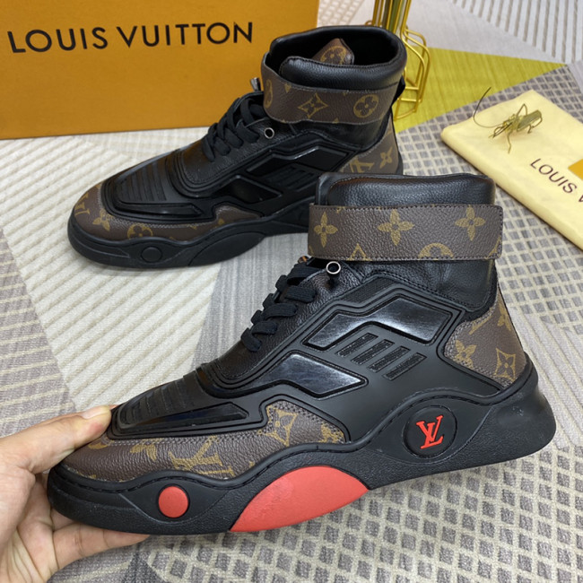 Louis Vuitton Men Shoes Boots Fashion Luxury Brand Mens Casual Shoes with Original Box Whatapp