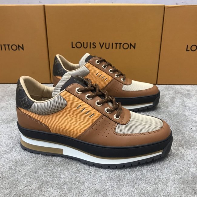 Louis Vuitton Men Shoes Fashion Sneakers Luxury Brand HARLEM RICHELIEU Whatapp