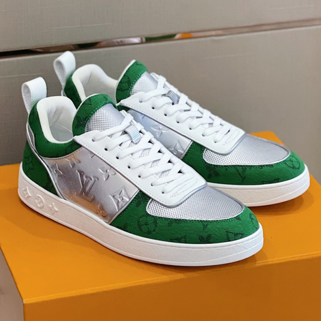 Louis Vuitton Men Shoes Fashion Sneakers RIVOLI Beverly Hills SNEAKER Luxury Brand Casual Shoes with Original Box Whatapp