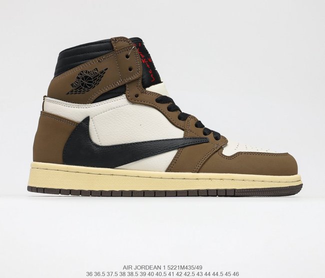 Travis Scott x Air Jordan AJ1 High OG TS SP Sneakers Men Womens Shoes 5221M435/49 Whatapp