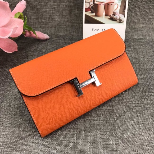 Hermes Womens Mens Wallets Purse Card Holder Leather Long Design Coin Bag with Original Box Whatapp