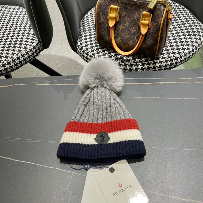 Moncler Womens Hats Luxury Brand Design Moncler Knit Hat with Original Box