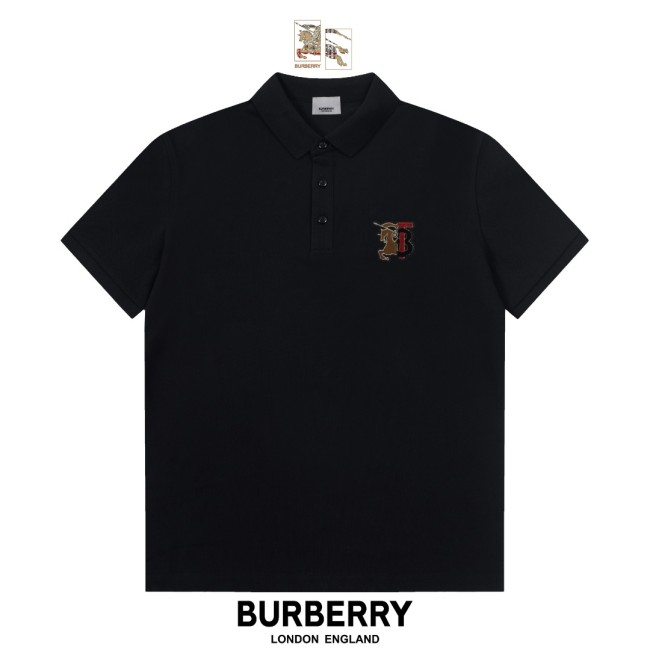 Burberry Luxury Brand Women Mens Short Sleeve T-Shirt Polo Shirt Whatapp