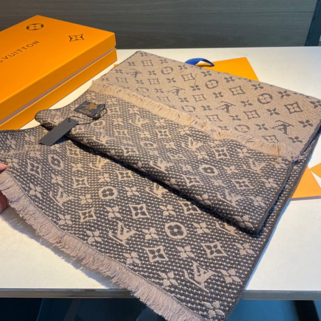 Louis Vuitton Scarves Men Womens Fashion Scarf with Original Box Whatapp