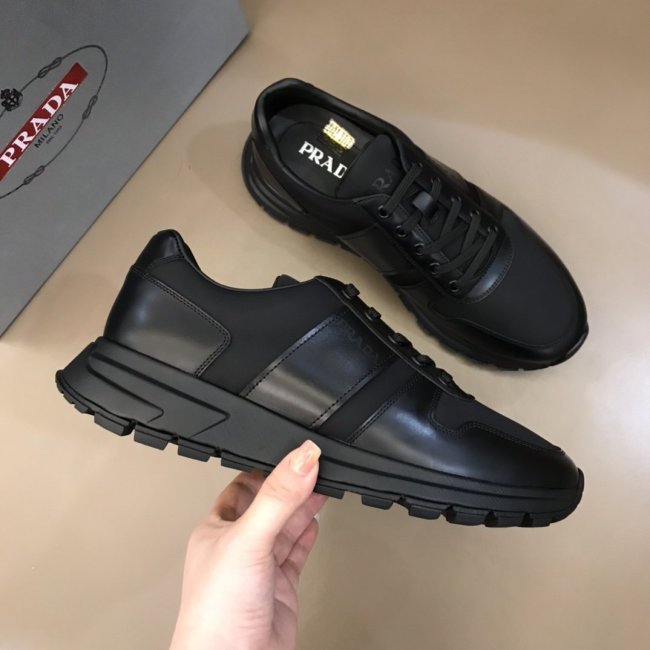 Prada Mens Shoes Sneakers Casual Shoes for Men Luxury Brand Breathable Fashion Sneakers with Original Box Whatapp