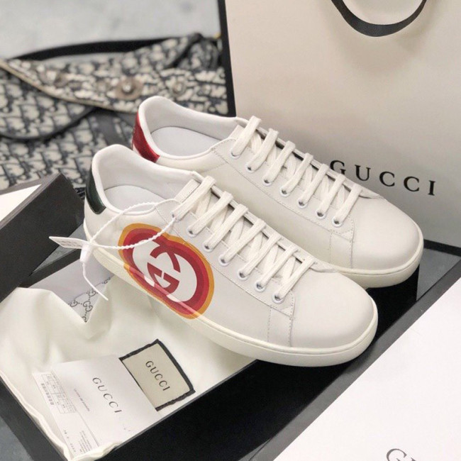 Gucci Womens Shoes Fashion Sneakers Lace-Up Luxury Brand Women's Ace Embroidered Sneaker with Original Box Whatapp