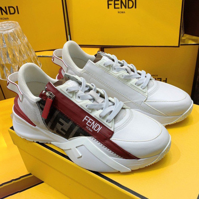 Fendi Mens Shoes Fashion Sneakers Luxury Brand Casual Fendi Flow Low-Top Sneakers Shoes for Men with Original Box Whatapp