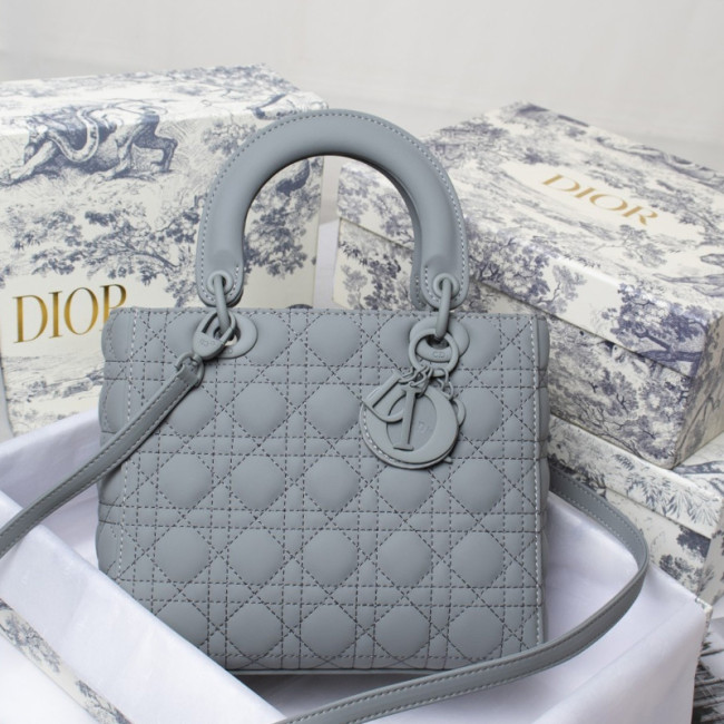 Dior Womens Bags Handbags Luxury Fashion MEDIUM LADY D-LITE BAG with Original Box Whatapp