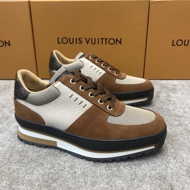 Louis Vuitton Men Shoes Fashion Sneakers Luxury Brand HARLEM RICHELIEU Whatapp