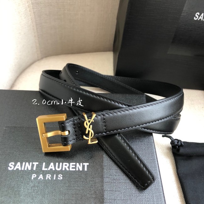 Saint Laurent YSL Womens Belt Luxury Brand Women Belts Luxury Brand with Original Box Whatapp