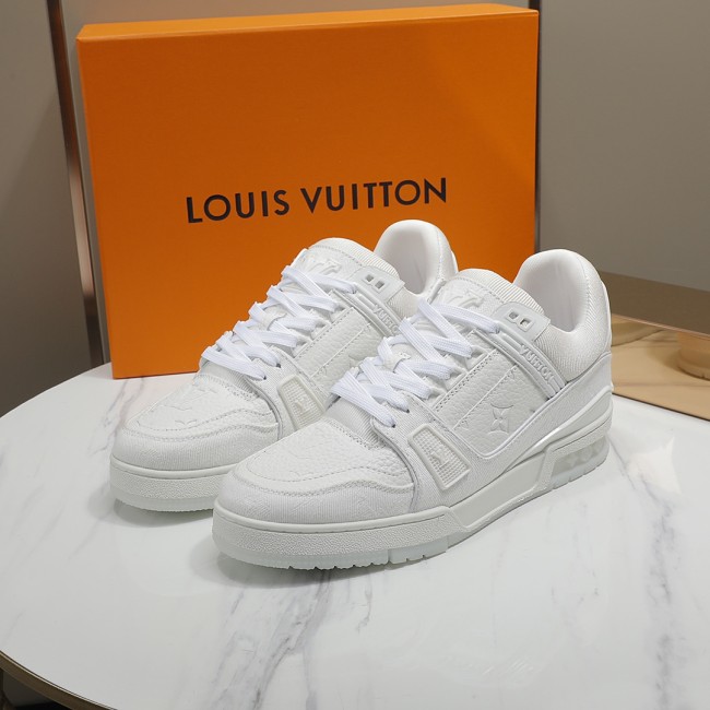 Louis Vuitton Men Shoes Fashion Sneakers Design Luxury Brand LV TRAINER SNEAKER with Original Box 1A9ZI6 Whatapp