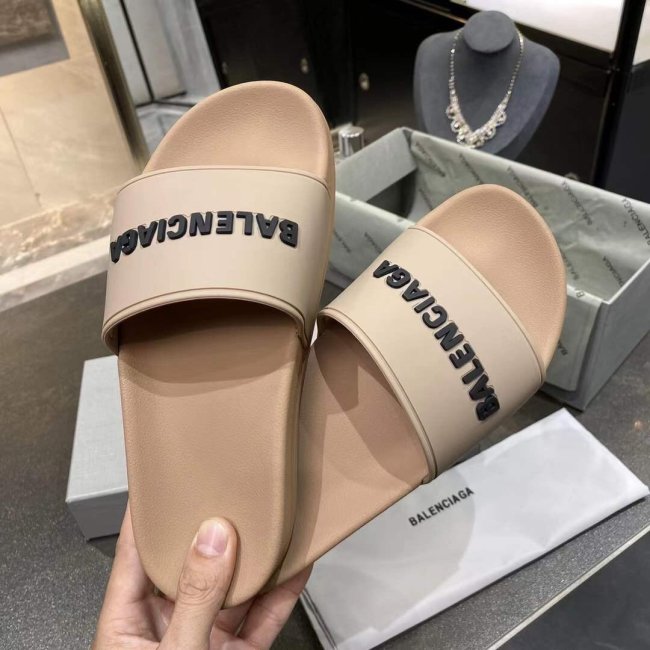 Balenciaga Men Womens Shoes POOL SLIDE SANDAL Whatapp