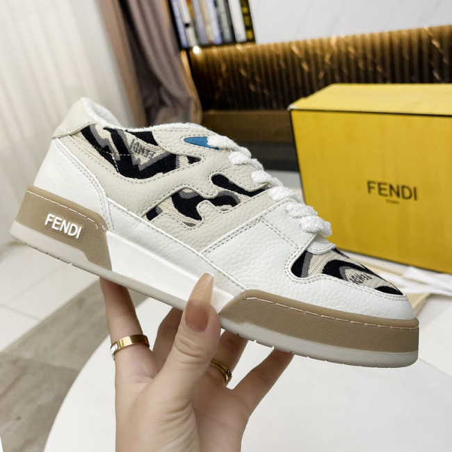 Fendi Mens Shoes Fashion Sneakers Luxury Brand Casual Fendi Trainer Sneakers Match Basse Shoes for Men with Original Box Whatapp