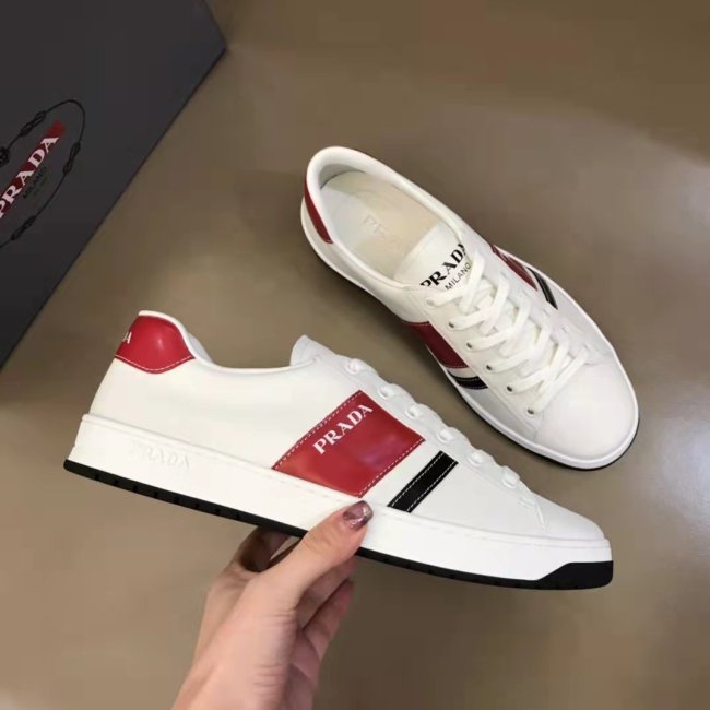 Prada Mens Shoes Sneakers Casual Shoes for Men Luxury Brand Breathable Fashion Sneakers with Original Box Whatapp