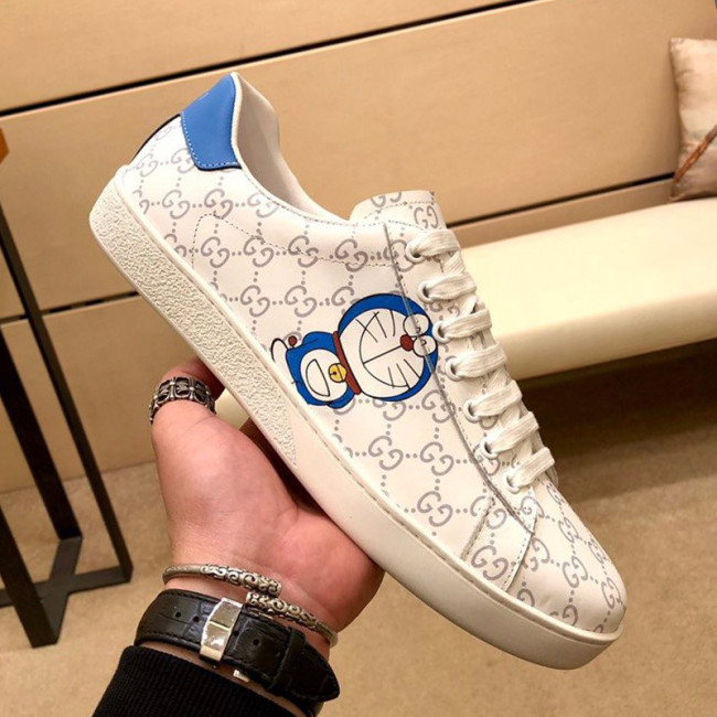 Gucci Womens Shoes Fashion Sneakers Lace-Up Luxury Brand Women's Ace Embroidered Sneaker with Original Box Whatapp