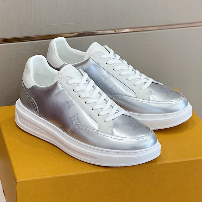 Louis Vuitton Men Shoes Fashion Sneakers RIVOLI Beverly Hills SNEAKER Luxury Brand Casual Shoes with Original Box Whatapp