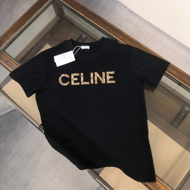 Celine Luxury Brand Women Mens Short Sleeve T-Shirt Whatapp