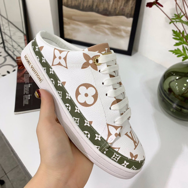 Louis Vuitton Women Shoes Luxury Sneakers with Original Box Whatapp