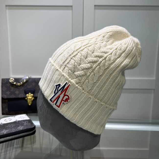 Moncler Mens Womens Hats Luxury Brand Design Moncler Knit Hat with Original Box