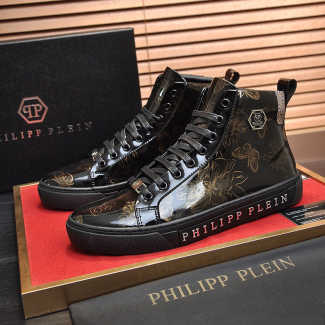 Philipp Plein Men Shoes Sneakers Low Top Sneaker Fashion Design Luxury Brand Trainer Predator TM with Original Box Whatapp