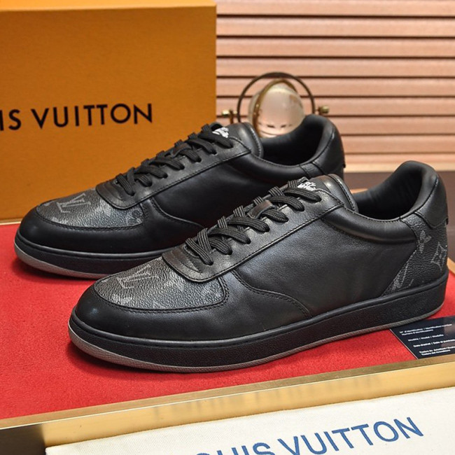 Louis Vuitton Men Shoes Fashion Sneakers RIVOLI SNEAKER Luxury Brand Casual Shoes with Original Box Whatapp