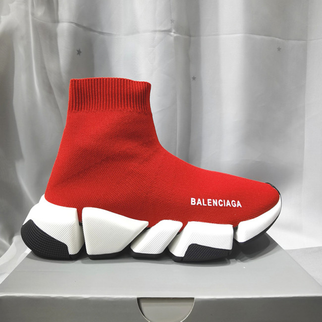 Balenciaga Womens Shoes Breathable Luxury Brand Fashion WOMEN'S SPEED SNEAKER 2.0 with Original Box Speed Sneakers Whatapp