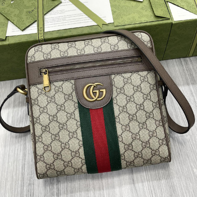 Gucci Mens Womens Fashion Bags Shoulder Bag Luxury Brand GG Supreme Ophidia Small Messenger Bag 547926 96IWT 8745 with Original Box Whatapp