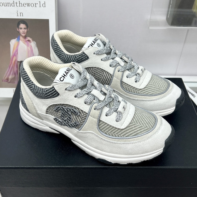 Chanel Women Shoes Sneakers Luxury Brand Sports Shoes Breathable Design with Original Box Whatapp