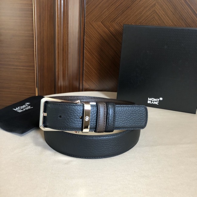 Montblanc Mens Leather Belts Luxury Brand Design Fashion Type with Original Box Whatapp