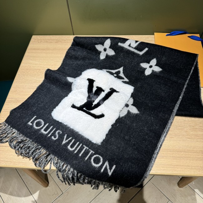 Louis Vuitton Scarves Men Womens Fashion Scarf with Original Box Whatapp