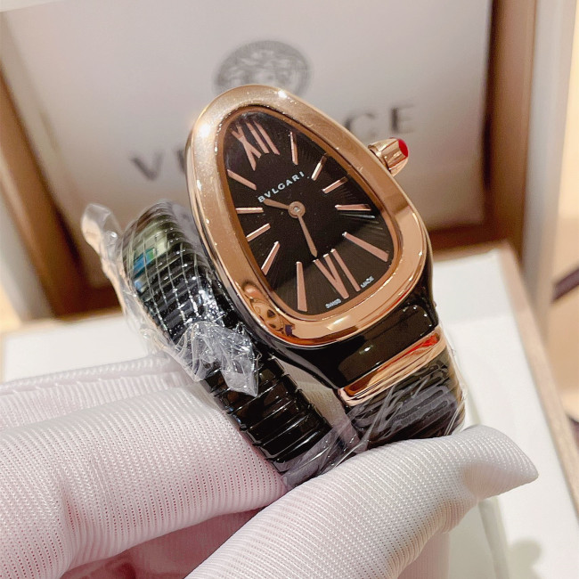 Bvlgari Womens Watch Luxury Brand Design Fashion Type with Original Box Whatapp