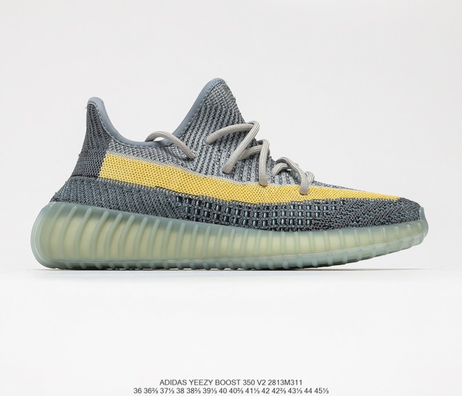 Adidas YEEZY BOOST 350 V2 Ash Blue Mens Womens Shoes Sneakers Breathable Design with Original Box 2813M311 Whatapp