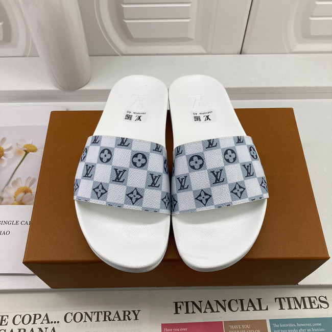 Louis Vuitton Men Womens Shoes Fashion Sandals WATERFRONT MULE Whatapp