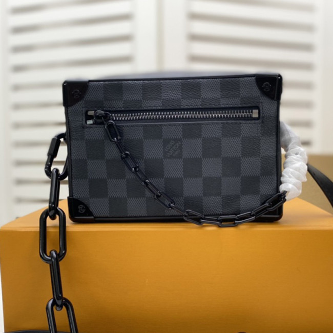 Louis Vuitton Mens Bag Luxury Brand Fashion Type MINI SOFT TRUNK with Original Box Whatapp