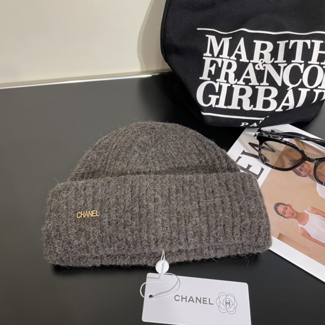 Chanel Men Womens Hats Luxury Brand Knit Hat with Original Box