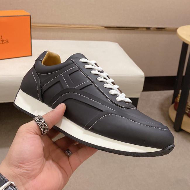 Hermes Mens Casual Shoes Fashion Sneakers Luxury Brand with Original Box Whatapp