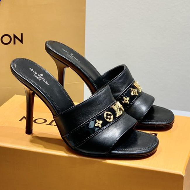 Louis Vuitton Womens Shoes Pumps Sandals Leather Design Luxury Brand Fashion Sandals with Original Box 10cm Heel Whatapp